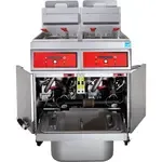 Vulcan 3VK45CF, Fryer, Gas, Multiple Battery